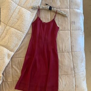 Vintage tailored delicate slip dress